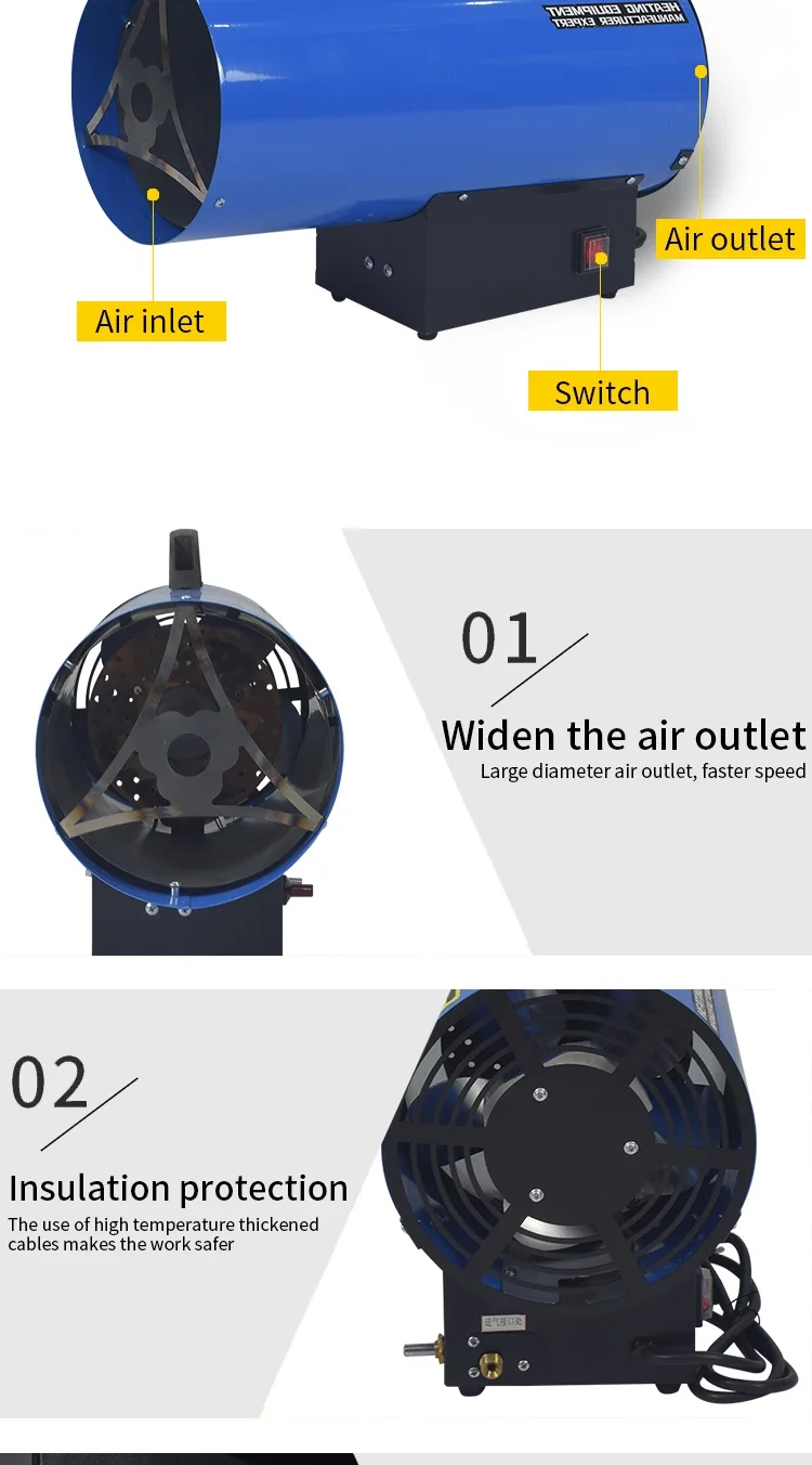 Gas Fan, 10KW, 15KW, 30KW - detail 16