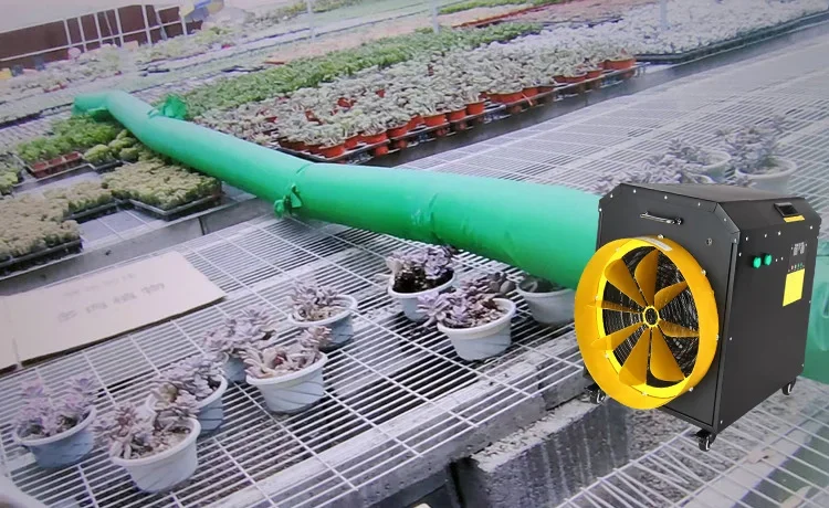 Portable Electric Air Fan, 30KW, Stainless, Steel - detail 6
