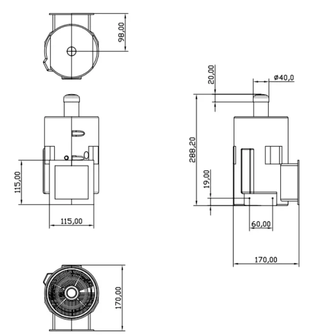 Cooling Stirling Cooler, 100V-240V, 80w - detail 12