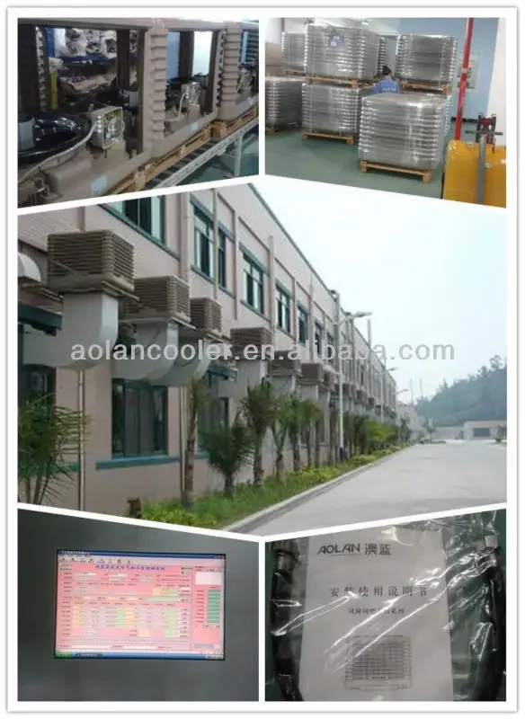 Evaporative Air Cooler, AOLAN, 1.1KW, 18000m3/h - detail 4