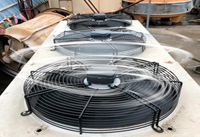 Axial Flow Fan, 630mm, Copper, HVAC - detail 10