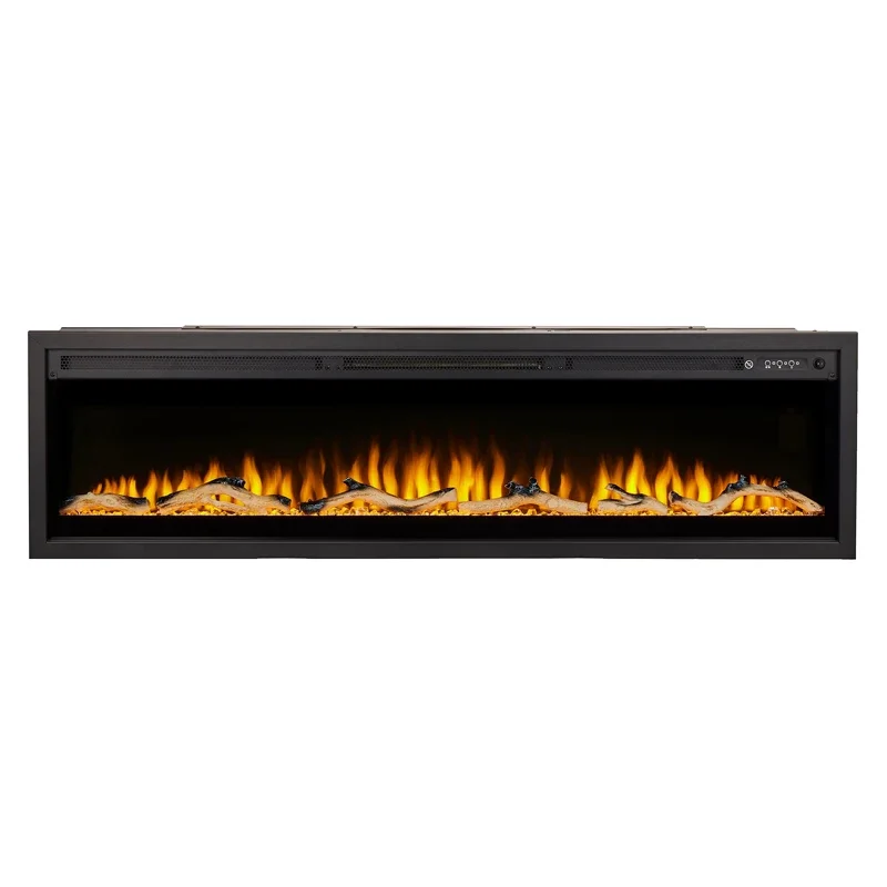 Electric Fireplace, Wall, 2000W, Metal - detail 2