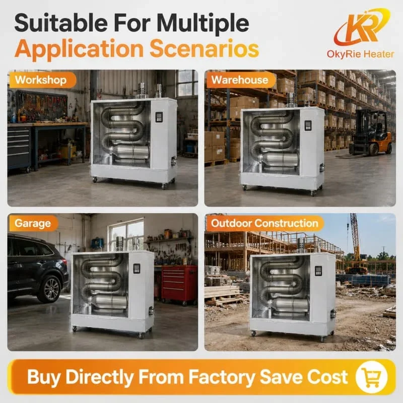 Infrared Diesel Industrial Heater, SD-10, 10KW - detail 46