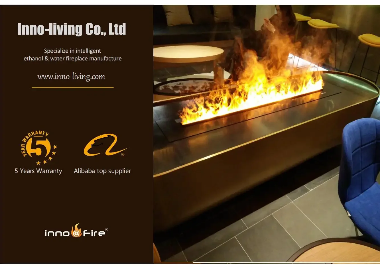 Electric Fireplace, 100V, 3 liter - detail 22