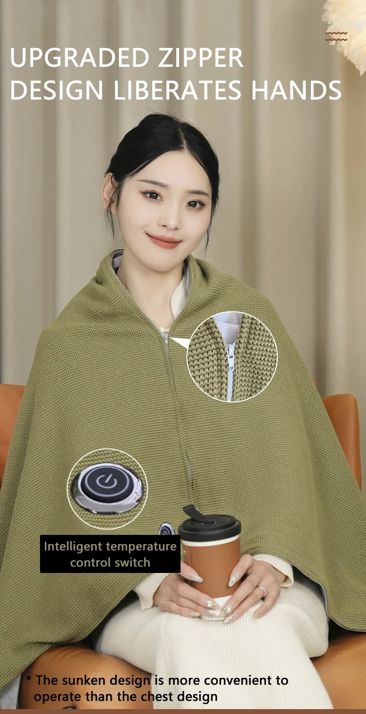 Washable Cold-proof Heating Blanket, 5V, USB - detail 4
