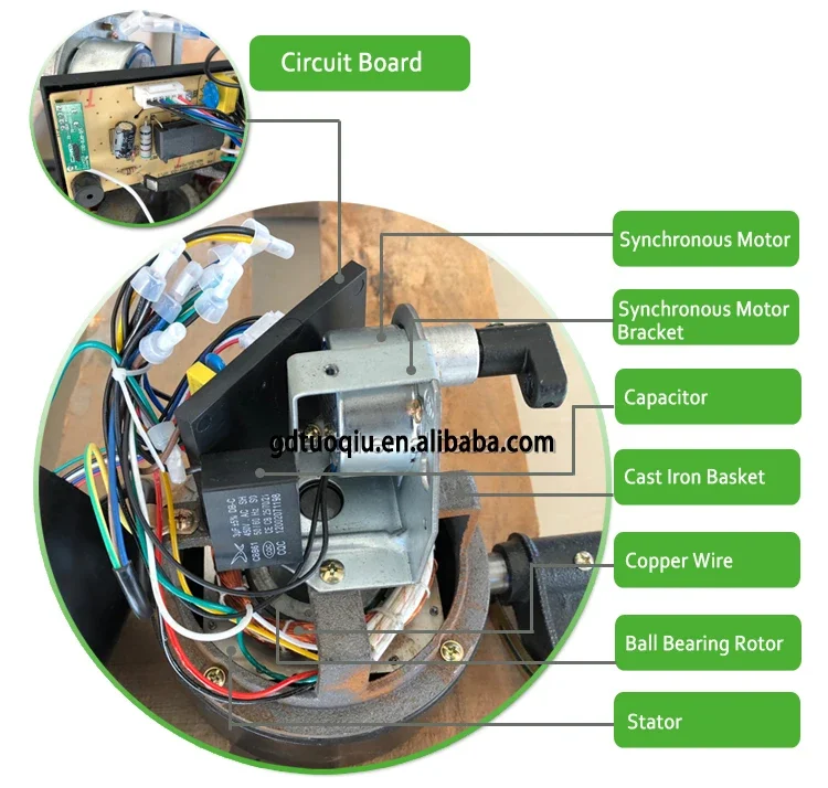 Wall Mount Oscillating Fan, Electric Power - detail 24