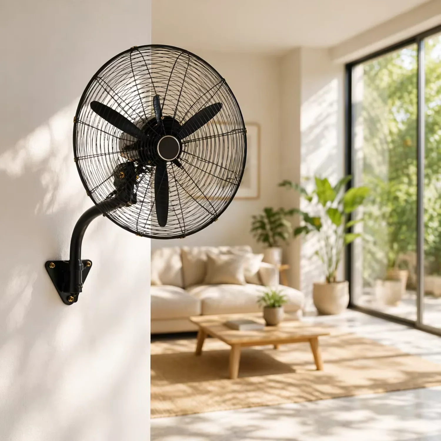 Ventilation Wall Fan, 95, Metal - detail 6