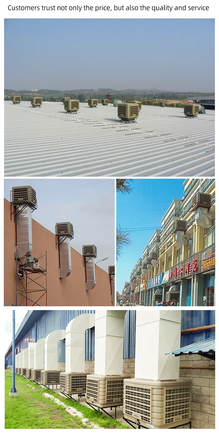 Evaporative Air Cooler, JHCOOL, Wall - detail 18