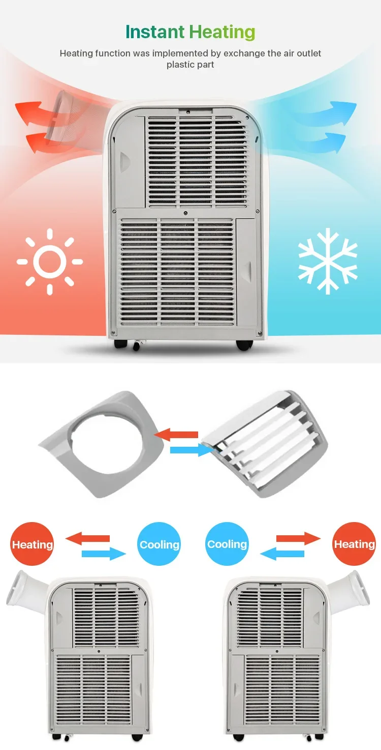 Conditioner, 14000BTU, R290, Portable - detail 14