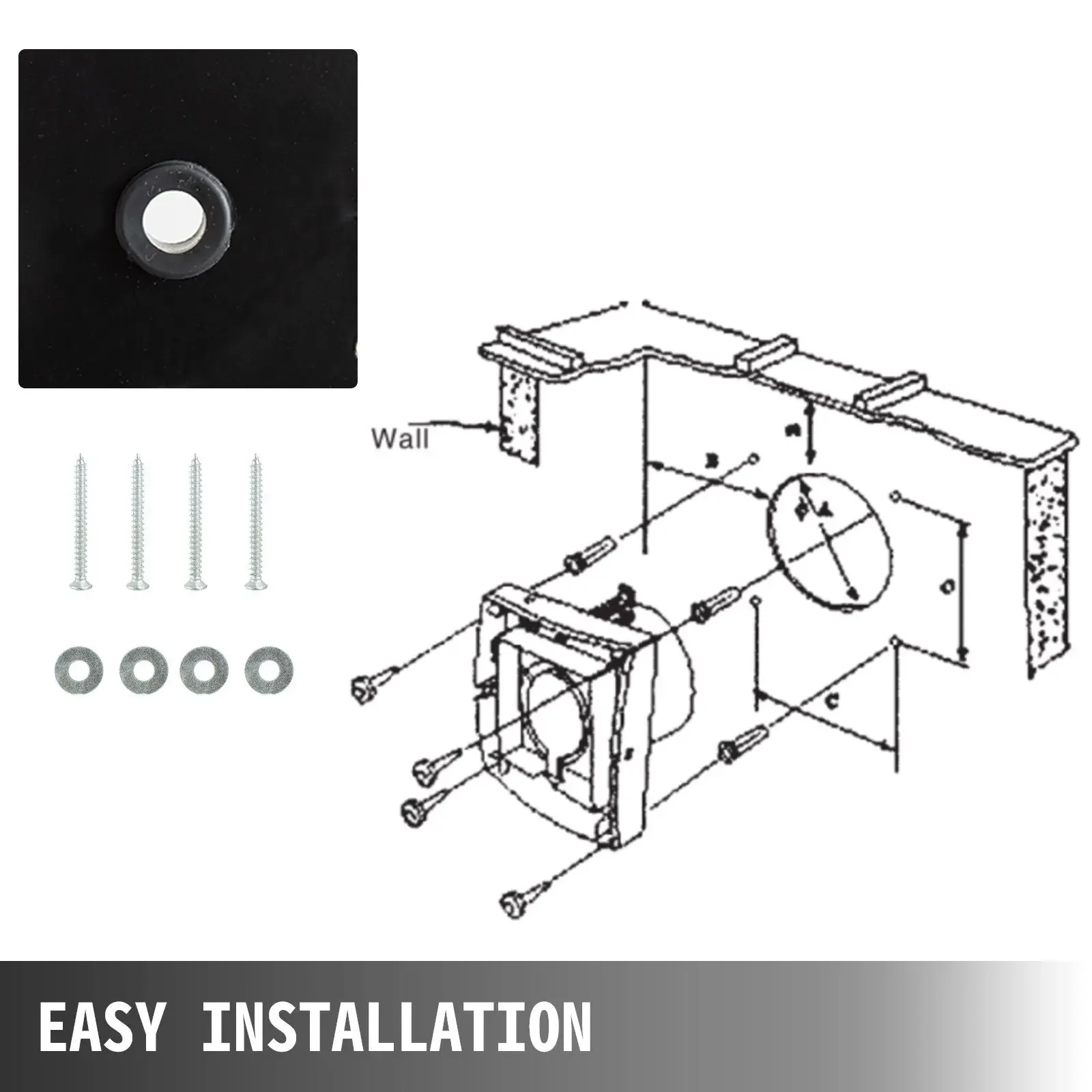 Metal Axial Exhaust Fan, 300mm, D0100H539F8 - detail 12