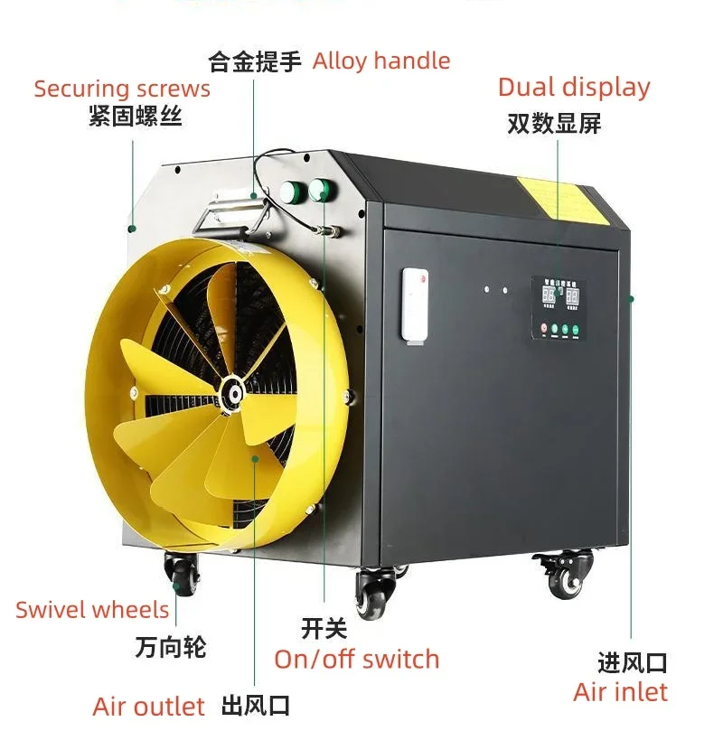 Portable Industrial Electric Fan, WIFI, 380V - detail 4