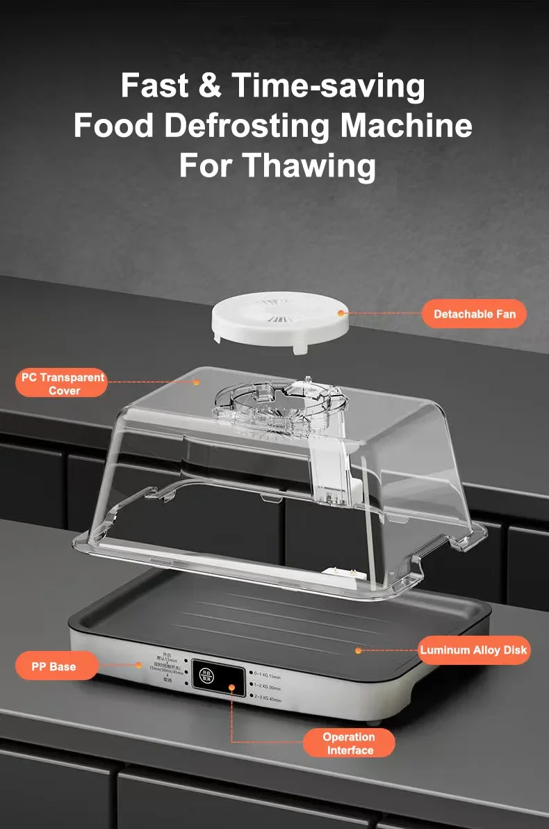 Thawing Equipment, 360, Electric, PC+PP+Aluminum alloy - detail 4