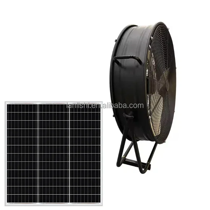 Cooling Fan, Solar, Stainless, Steel - detail 4