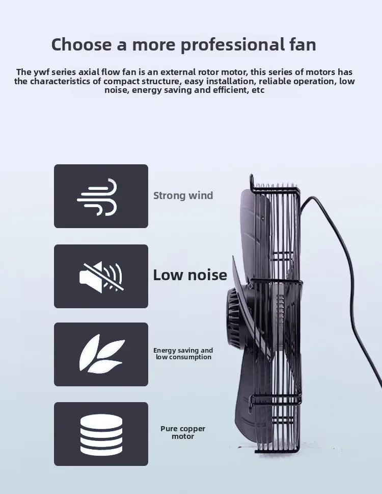Axial Flow Fan, 600mm, 800W - detail 10