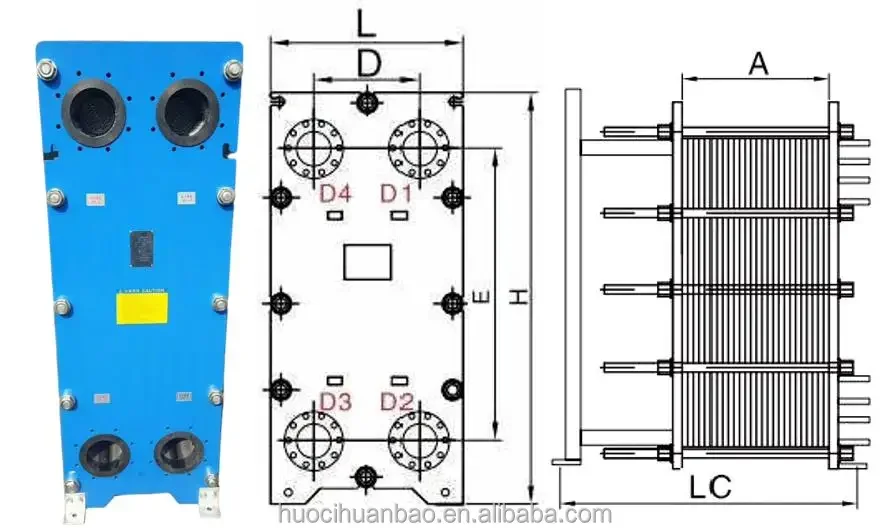 Replaceable Plate Heat Exchanger Gaskets, PHE Sealing Spare Parts - detail 4